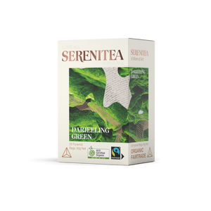 SereniTea Darjeeling Green Pyramid Tea Bags