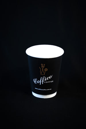 COFFICO COFFEE PRINTED DOUBLE WALL CUPS
