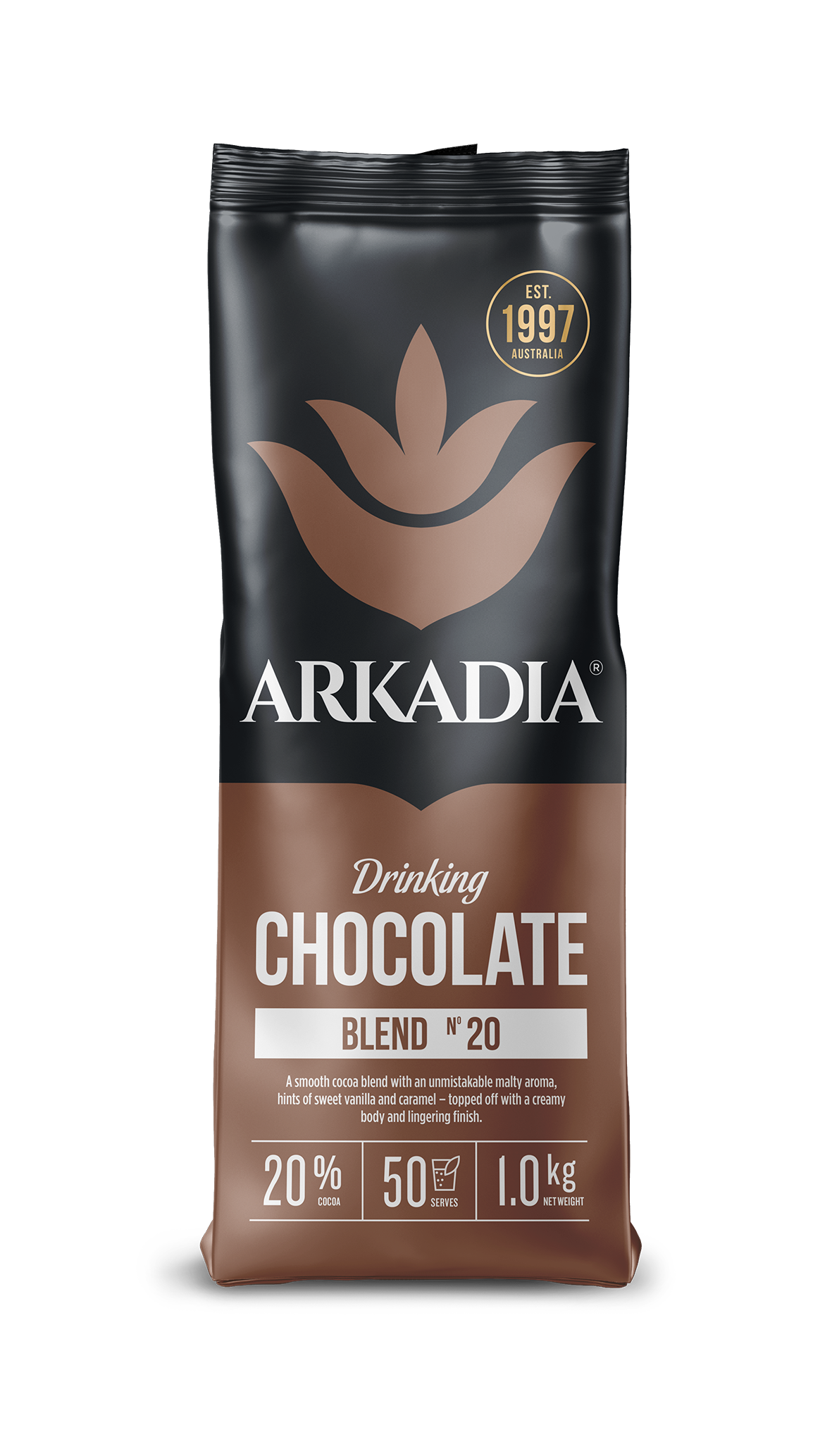 ARKADIA Fair Trade Organic Drinking Chocolate