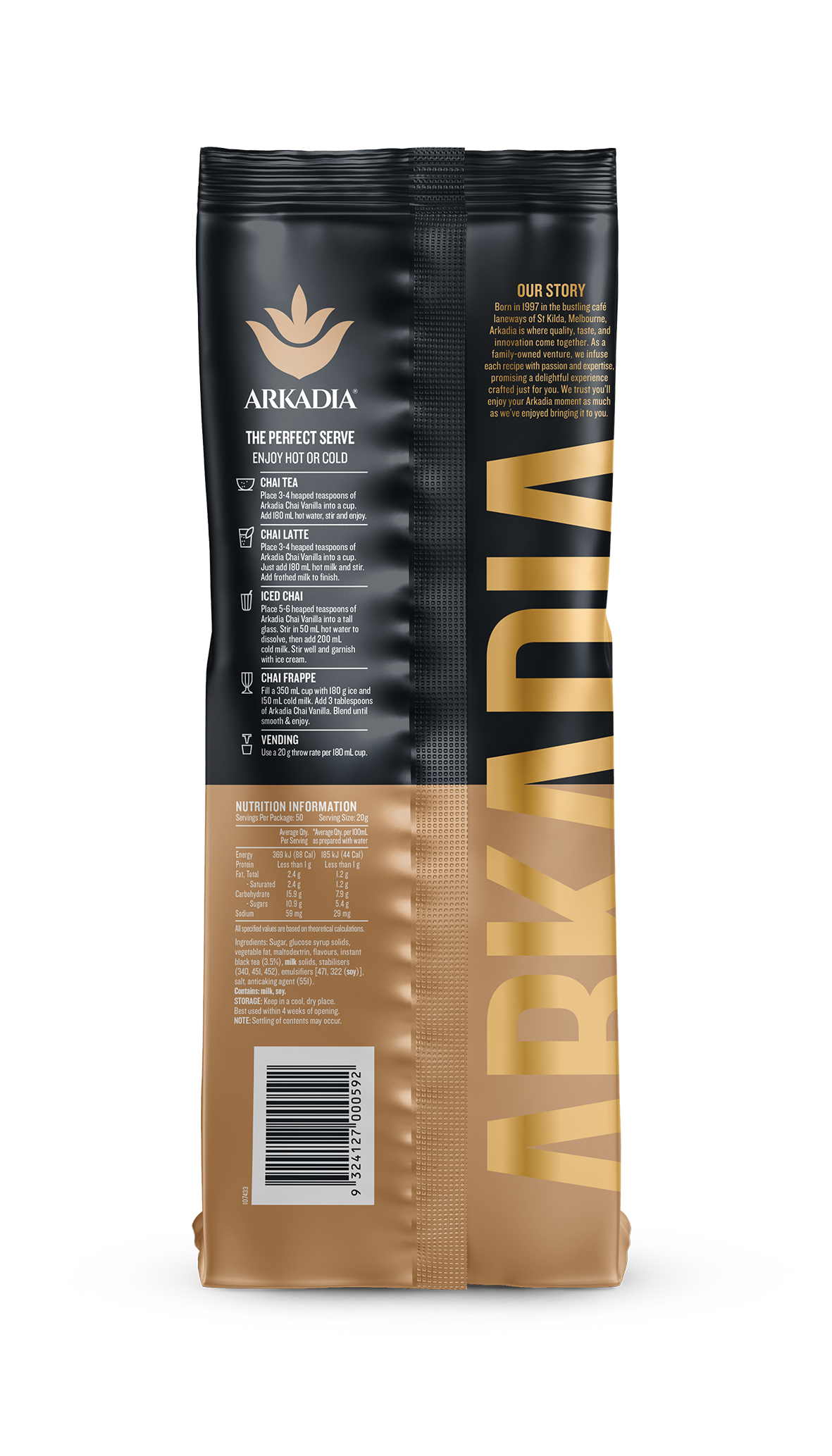 ARKADIA Chai Tea Vanilla