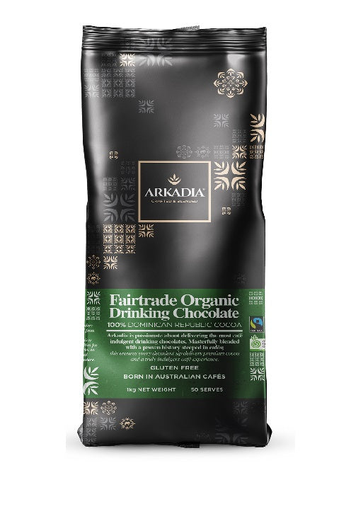 ARKADIA FAIR TRADE ORGANIC DRINKING CHOCOLATE 1KG
