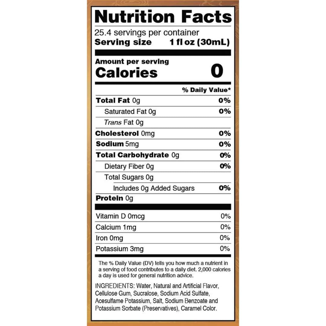 Jordan's Skinny Syrups Sugar Free Butter Toffee Syrup (FINAL SALE!)
