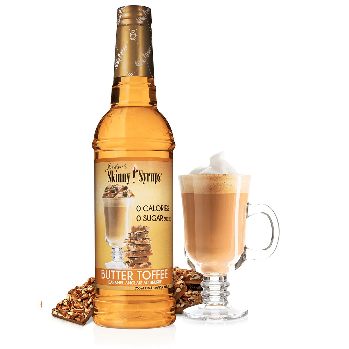 Jordan's Skinny Syrups Sugar Free Butter Toffee Syrup (FINAL SALE!)