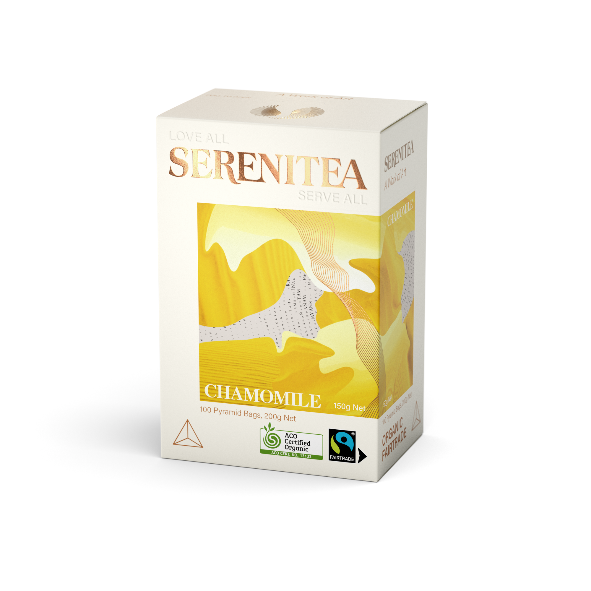 SereniTea Chamomile Pyramid Tea Bags