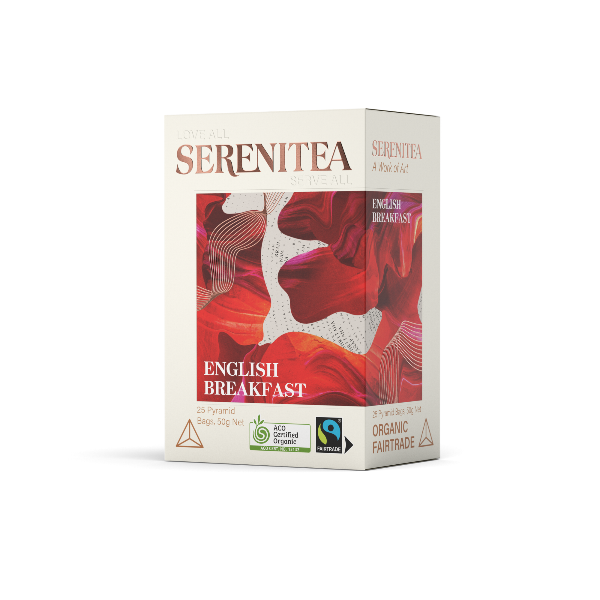 SereniTea English Breakfast Pyramid Tea Bags