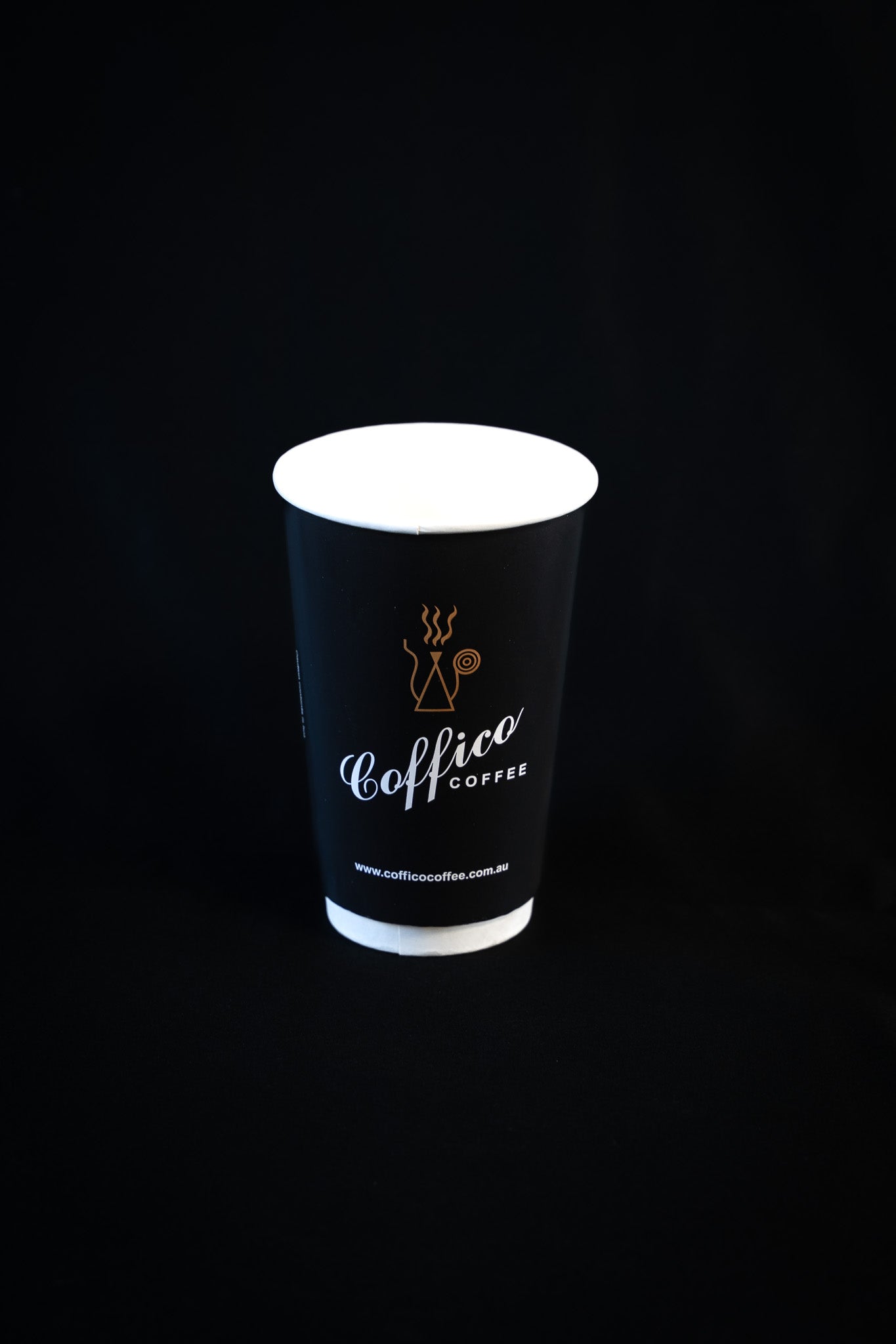 COFFICO COFFEE PRINTED DOUBLE WALL CUPS