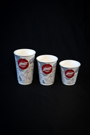 HENDRICKS PRINTED DOUBLE WALL CUPS