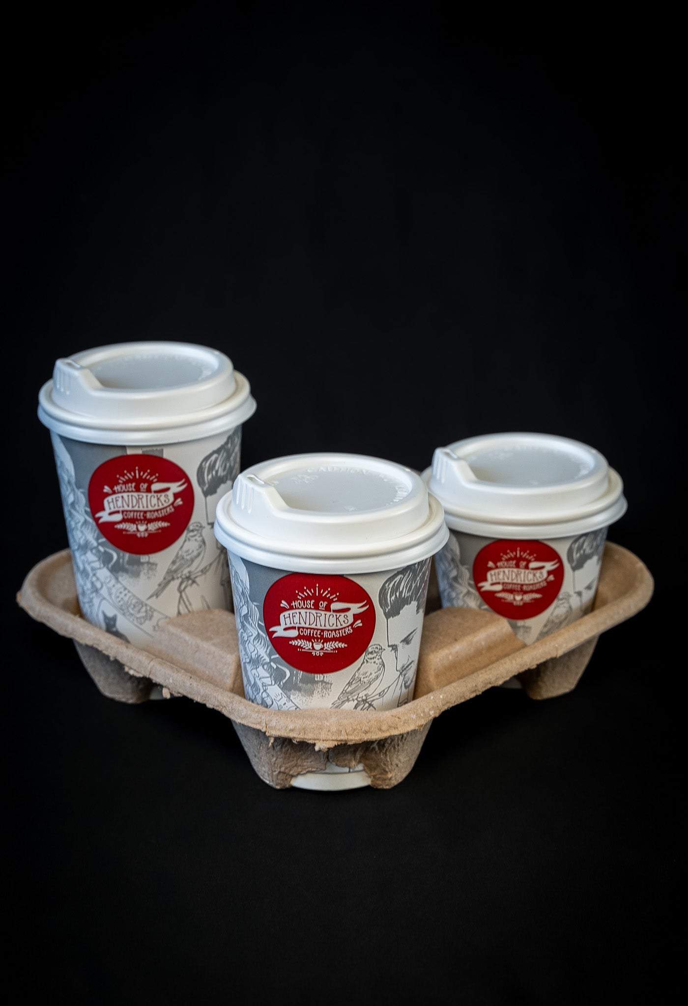 LIDS FOR PRINTED DOUBLE WALL CUPS