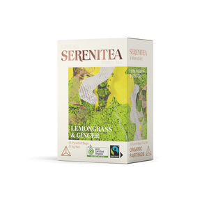 SereniTea Lemongrass & Ginger Pyramid Tea Bags