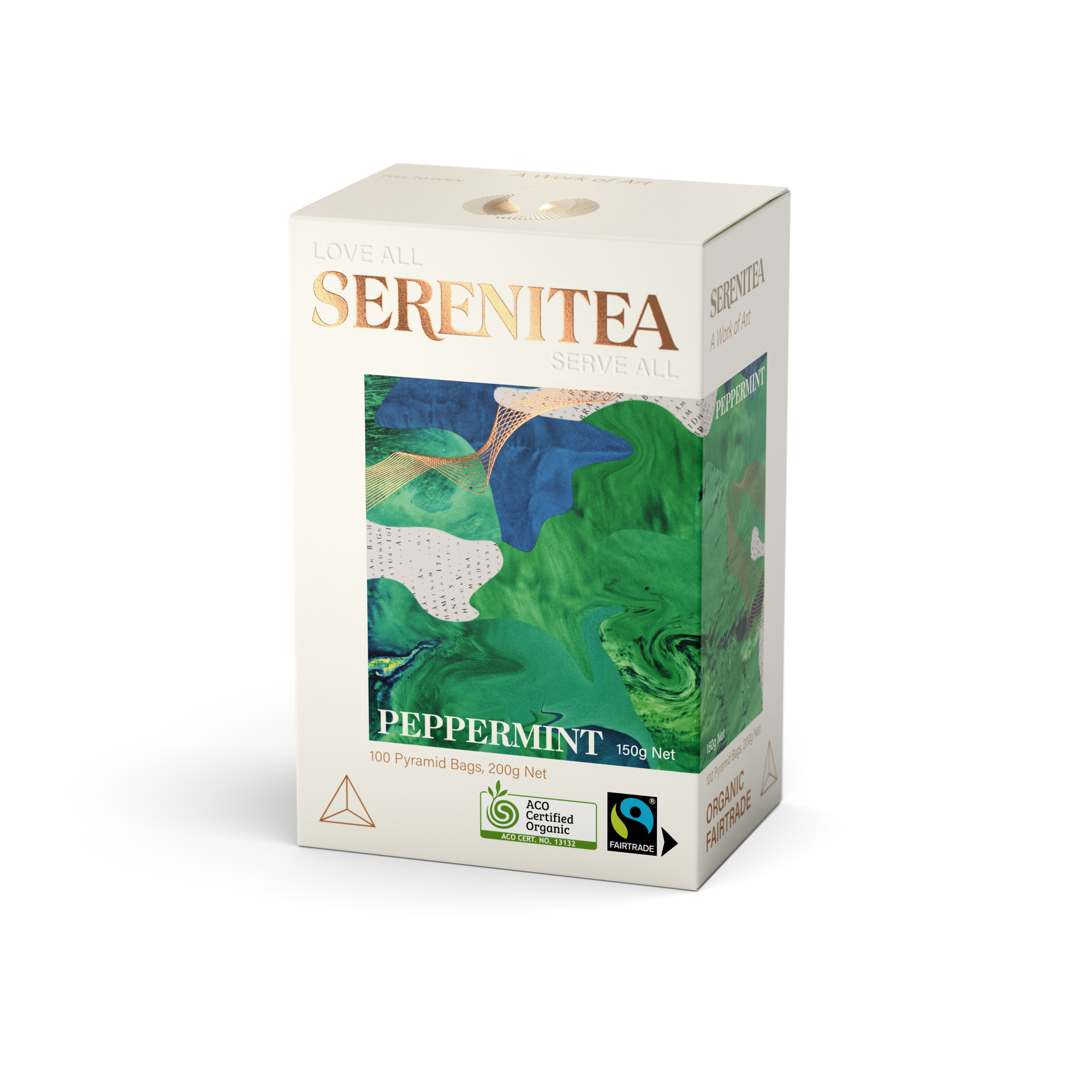 SereniTea Peppermint Pyramid Tea Bags
