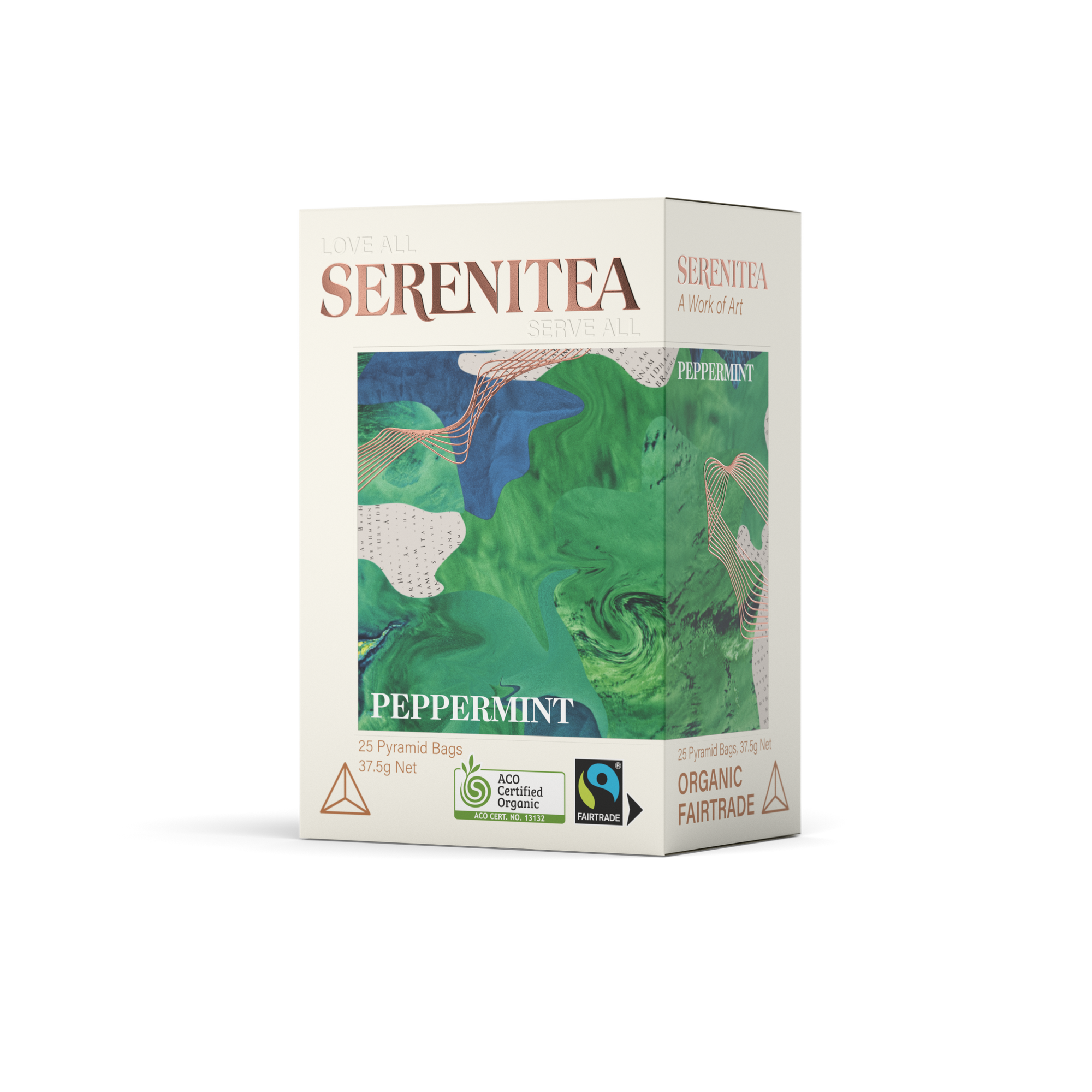 SereniTea Peppermint Pyramid Tea Bags