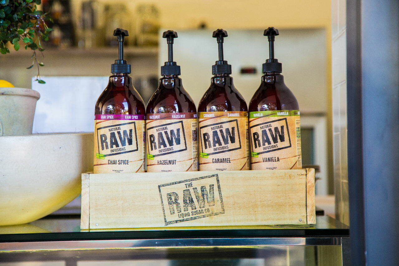 RAW INFUSIONS FLAVOURED SYRUPS- VANILLA 1L