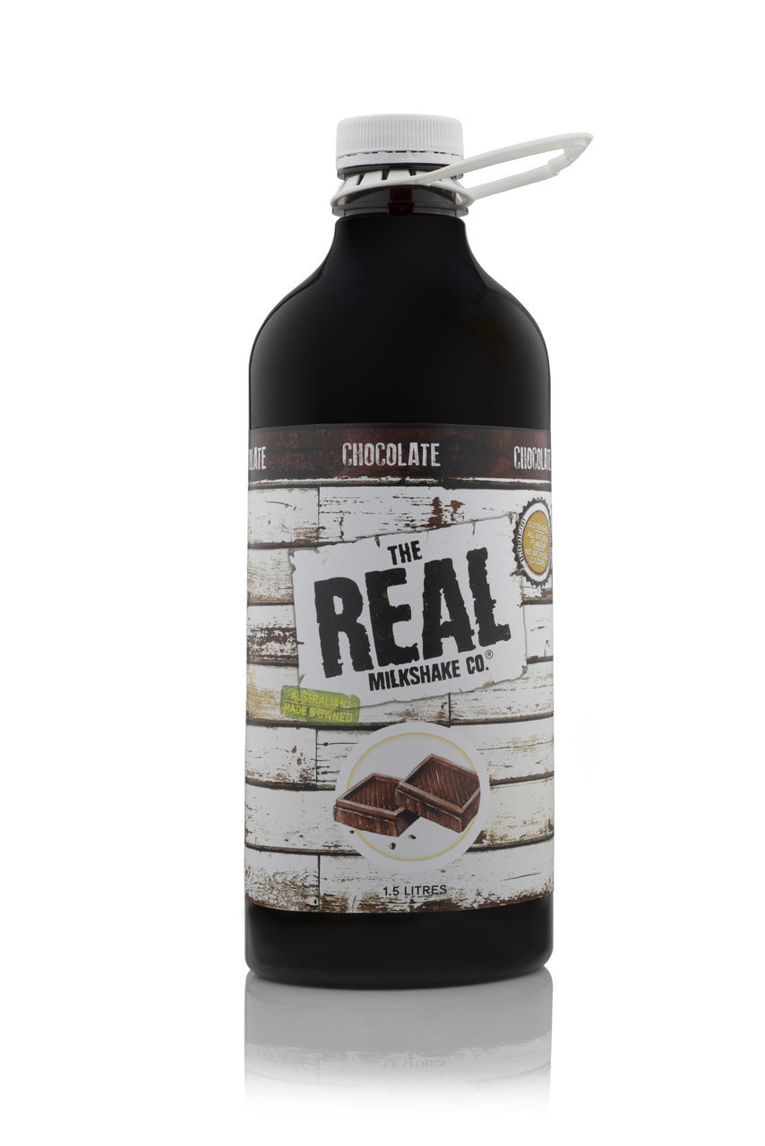 THE REAL MILKSHAKE CO - CHOCOLATE 1.5LT