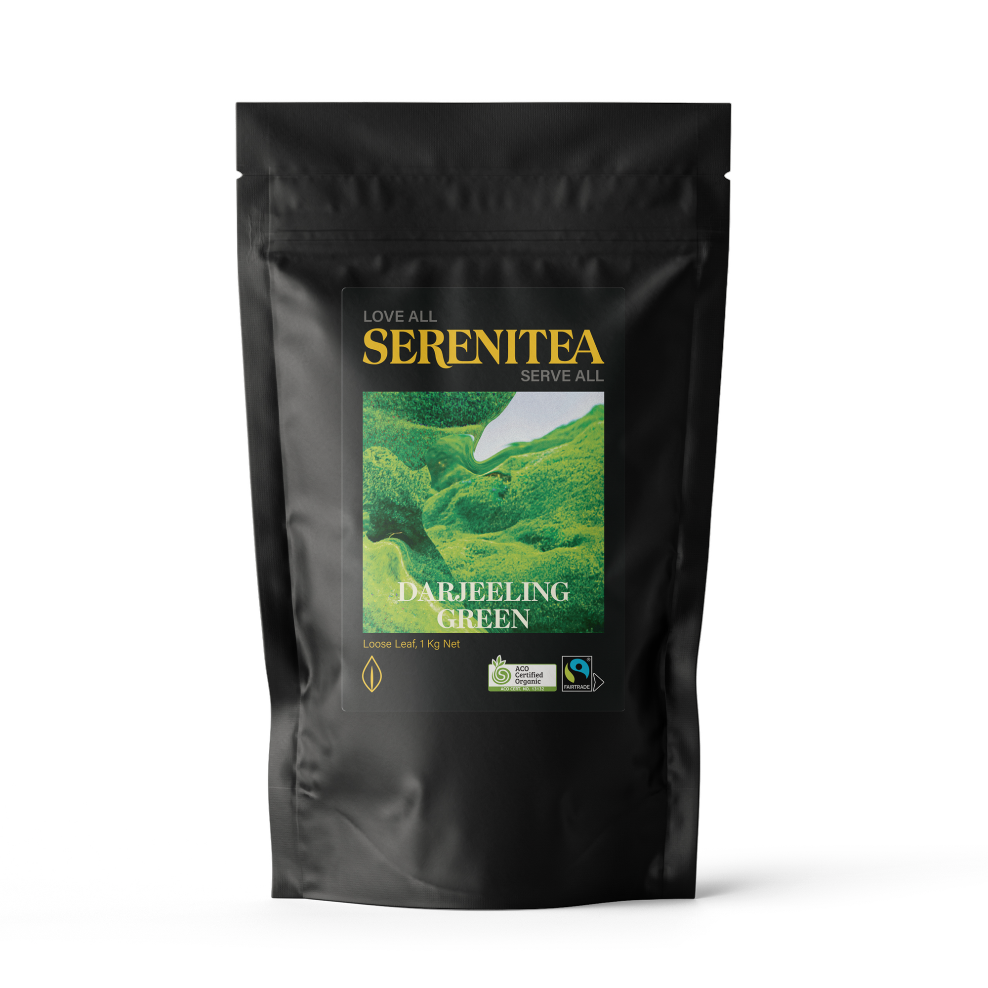 SereniTea Darjeeling Green Loose Leaf Tea