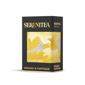 SereniTea Storage Tin for Chamomile Herbal Tea