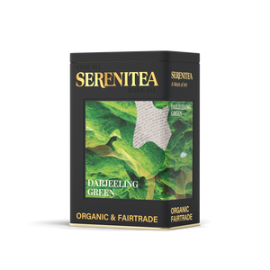 SereniTea Storage Tin for Darjeeling Green Tea