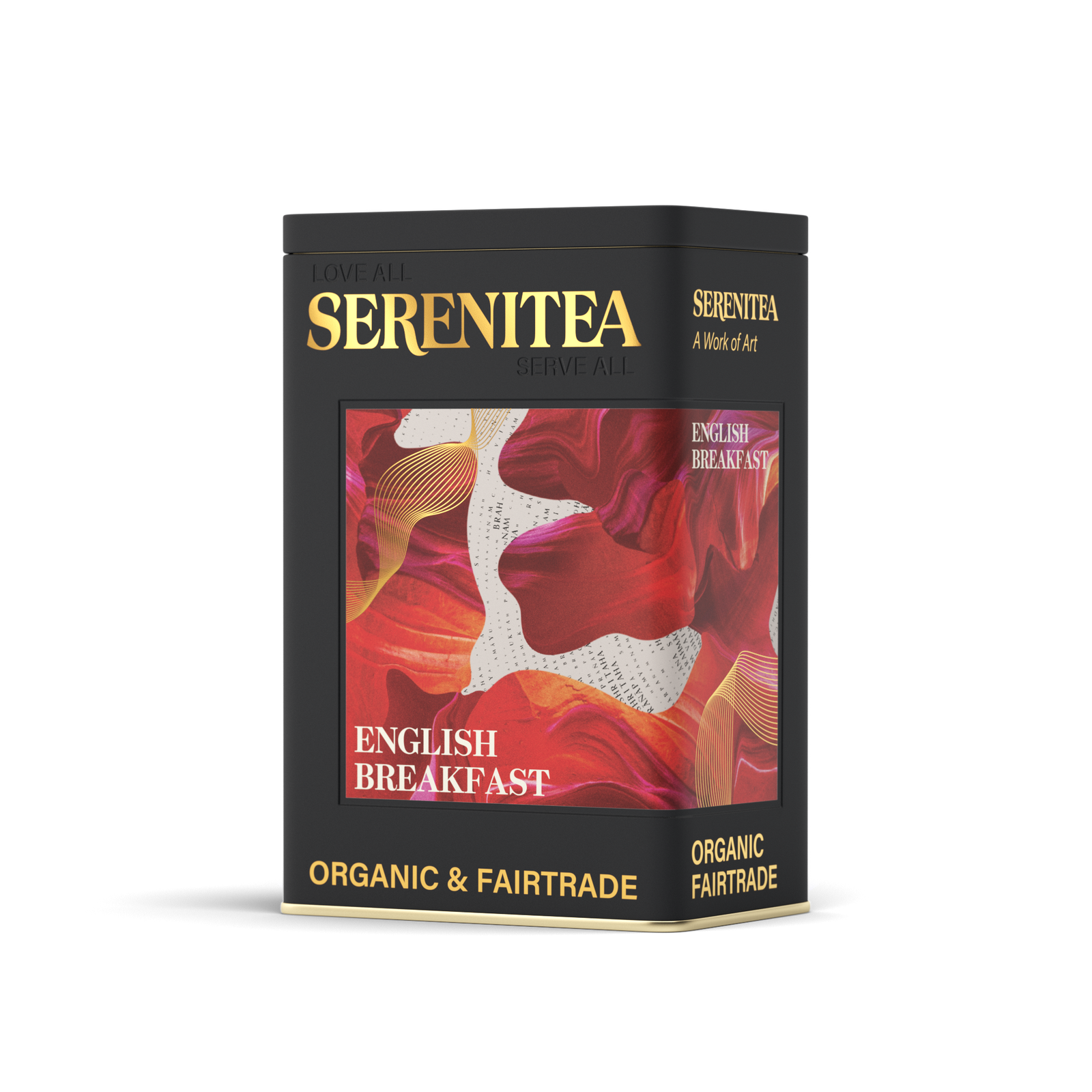 SereniTea Storage Tin for English Breakfast Tea