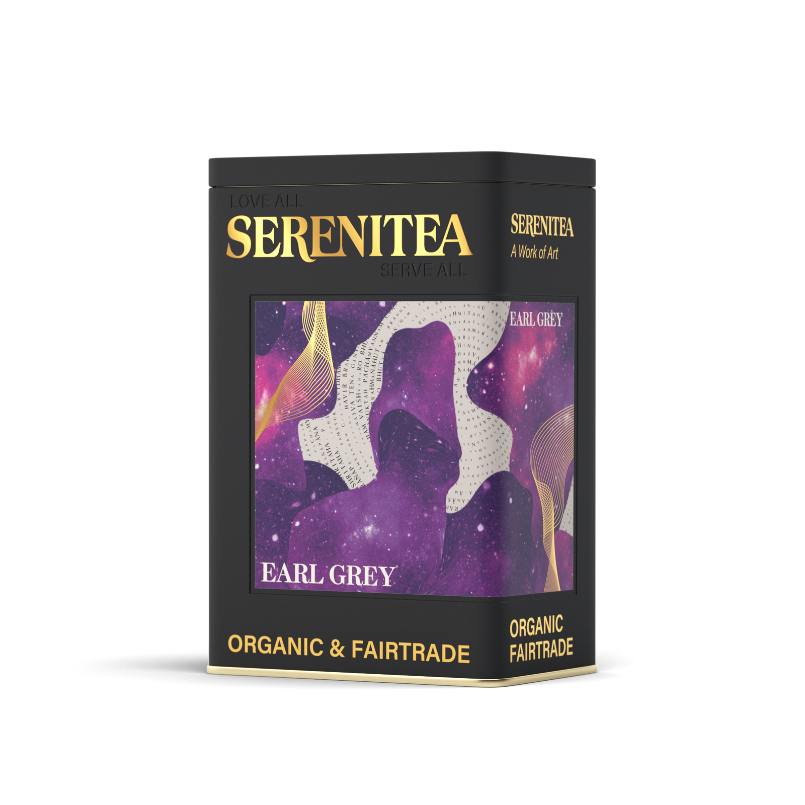 SereniTea Storage Tin for Earl Grey Tea