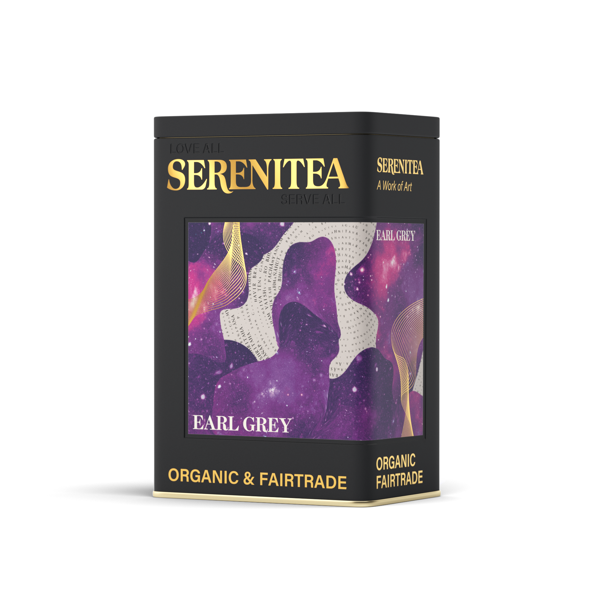 SereniTea Storage Tin for Earl Grey Tea