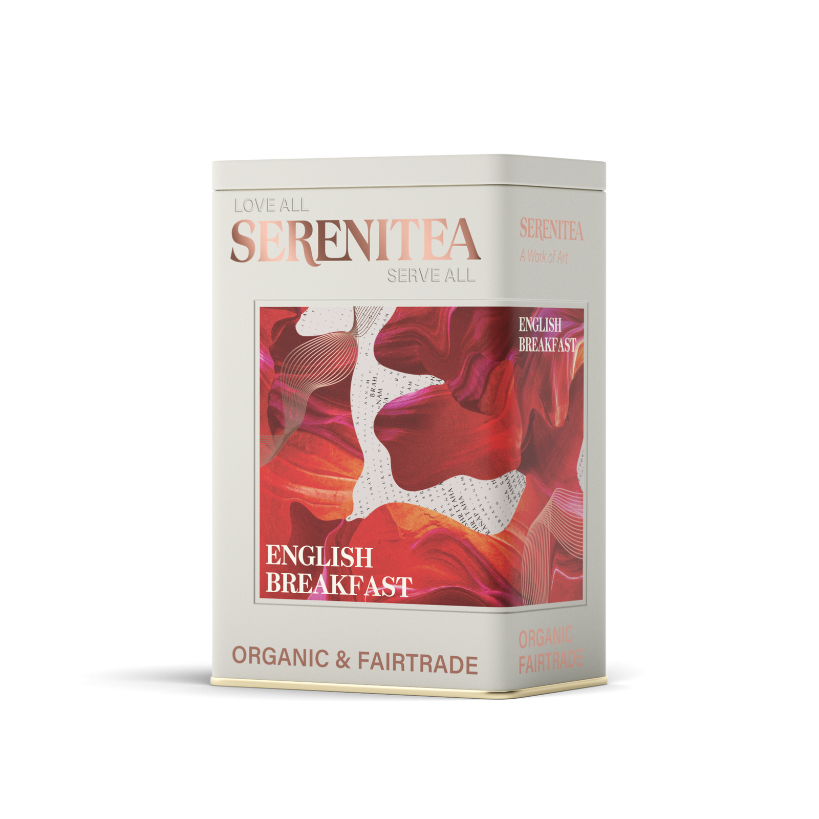 SereniTea Storage Tin for English Breakfast Tea