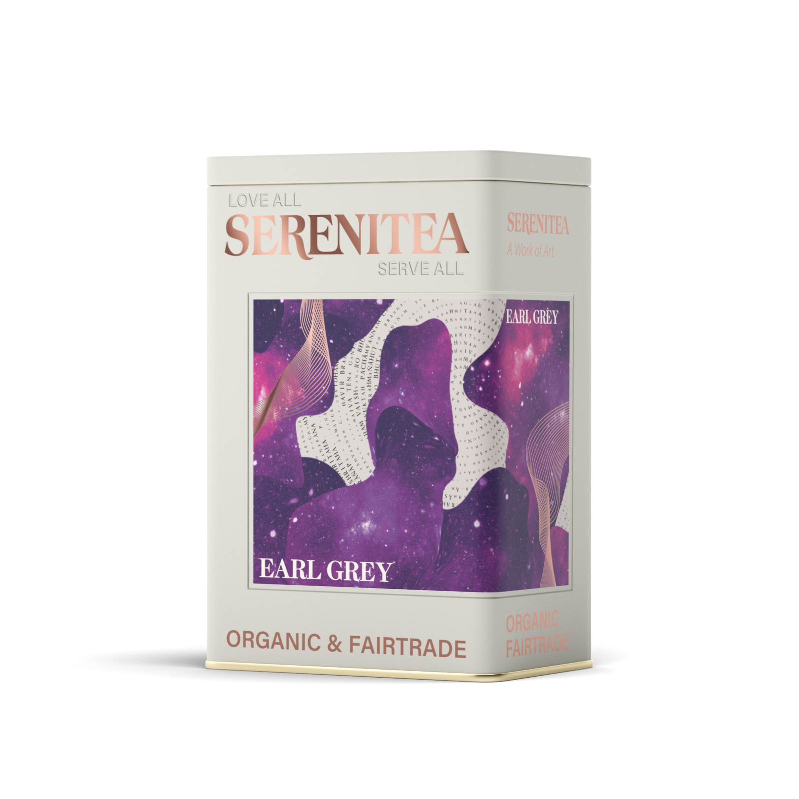 SereniTea Storage Tin for Earl Grey Tea