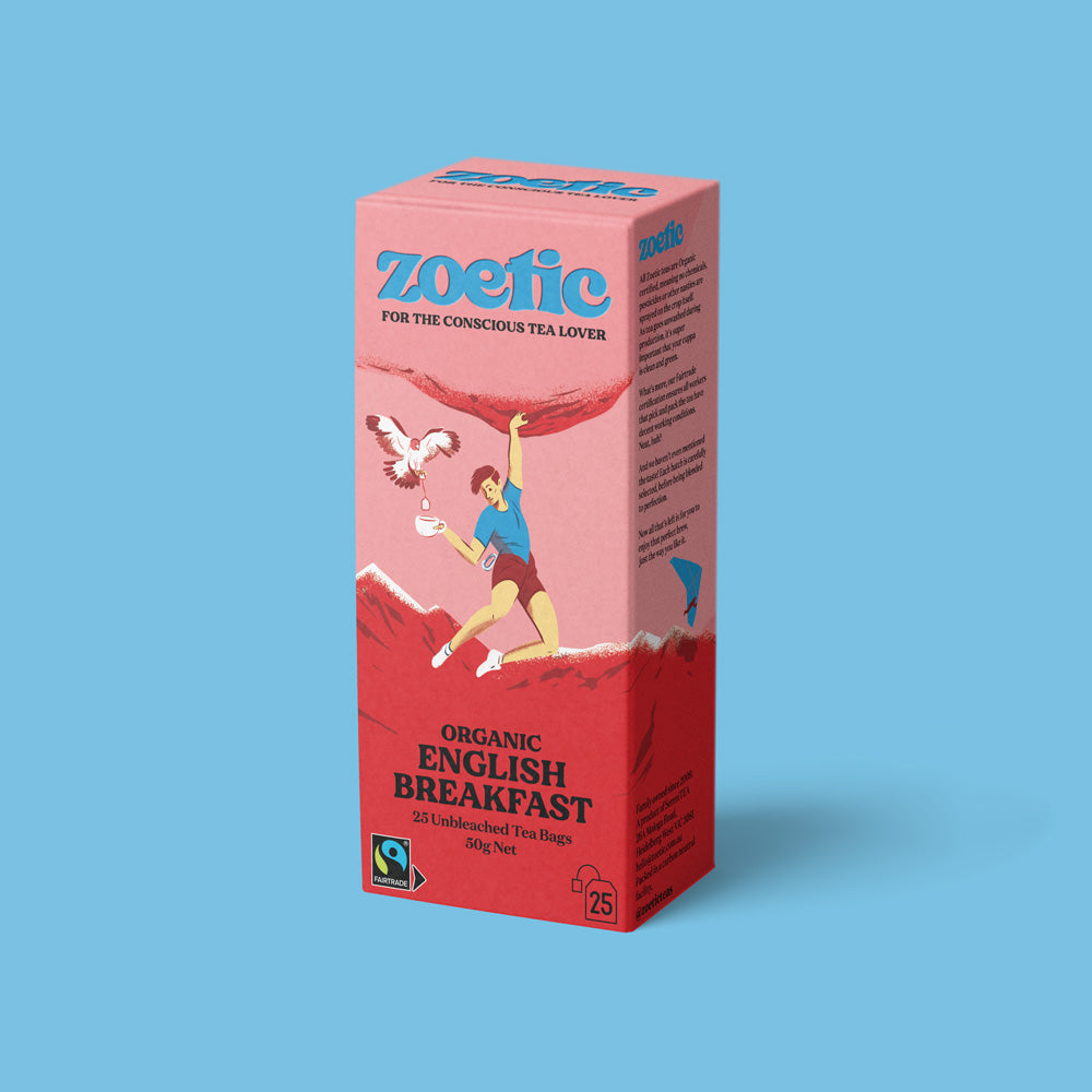 Zoetic English Breakfast Tea Bags