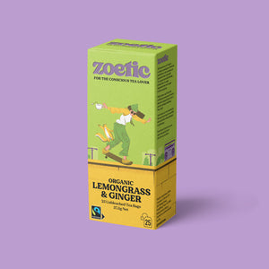 Zoetic Lemongrass & Ginger Tea Bags