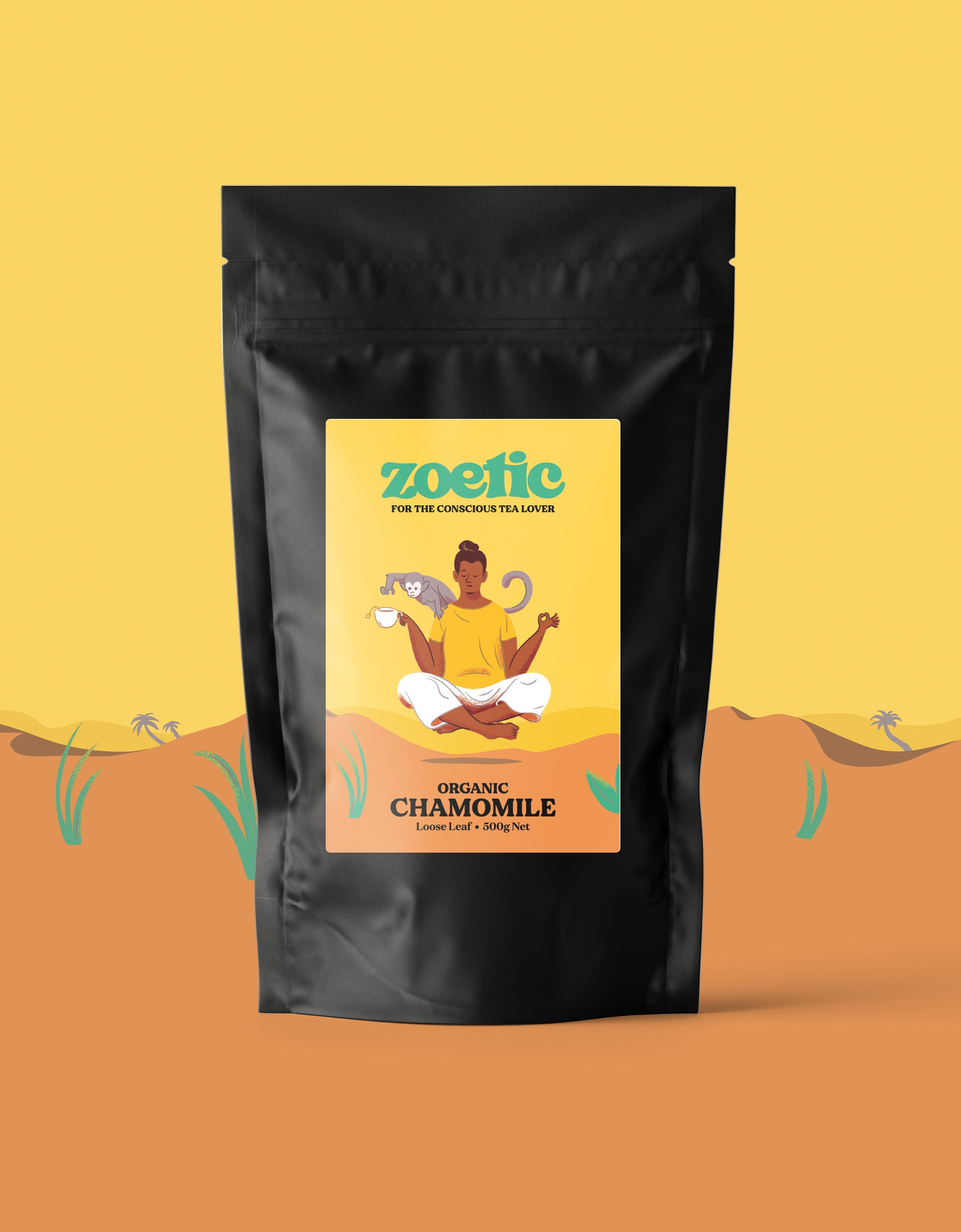 Zoetic Chamomile 500g Loose Leaf Tea