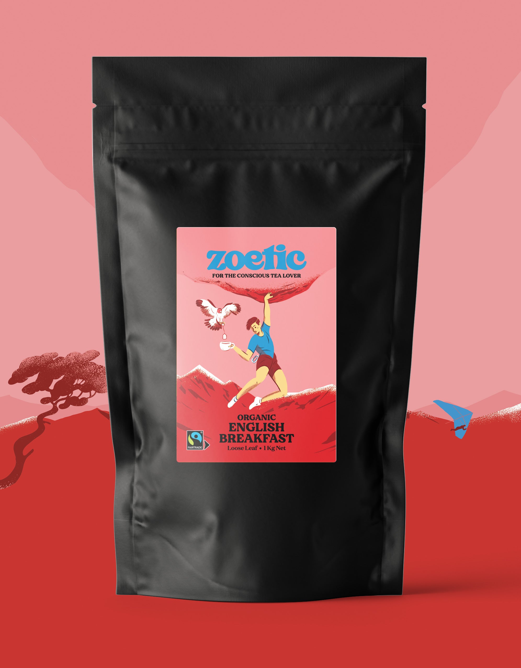 Zoetic English Breakfast 1Kg Loose Leaf Tea