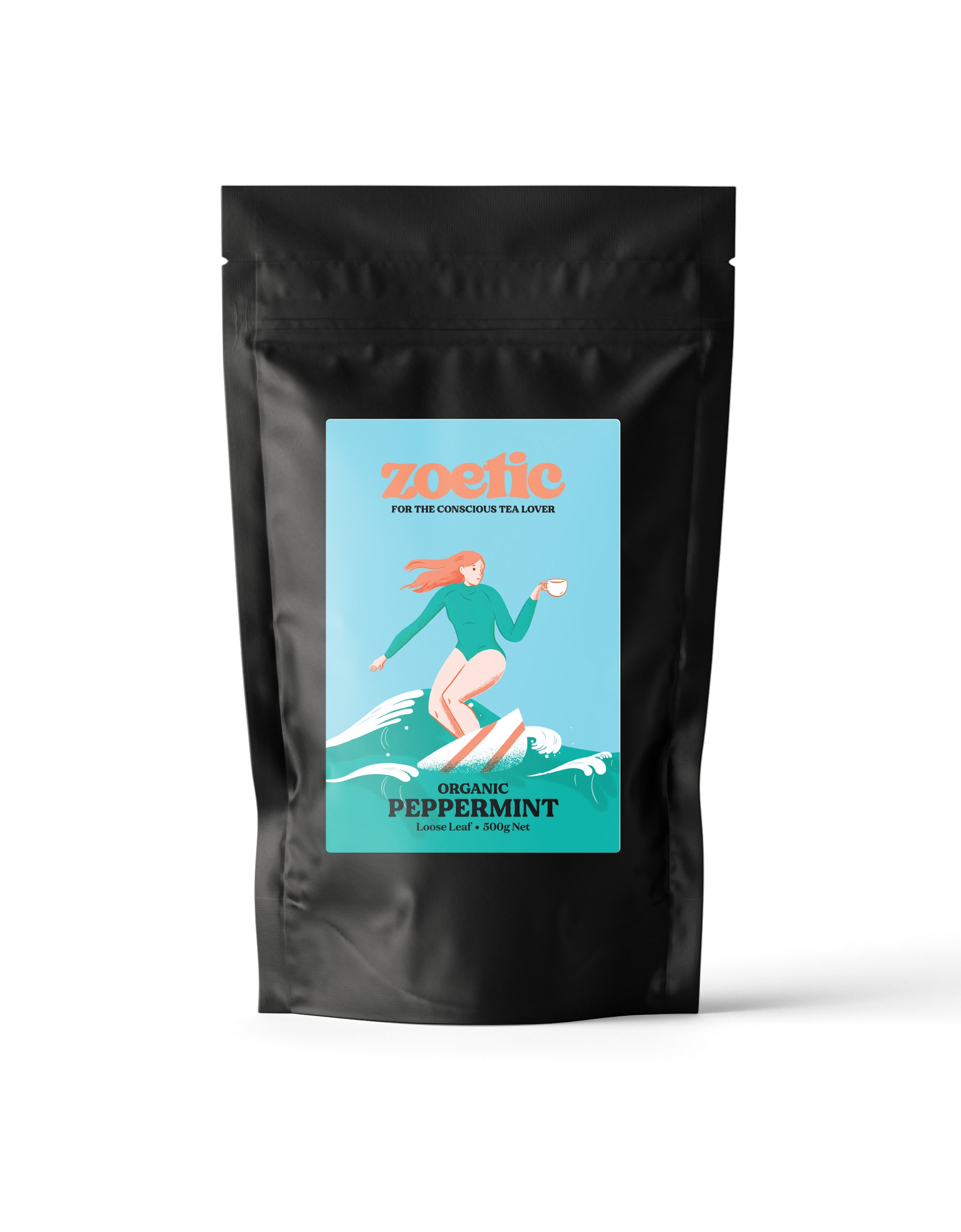 Zoetic Peppermint 500g Loose Leaf Tea