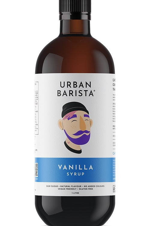 URBAN BARISTA VANILLA NATURAL SYRUP 1L