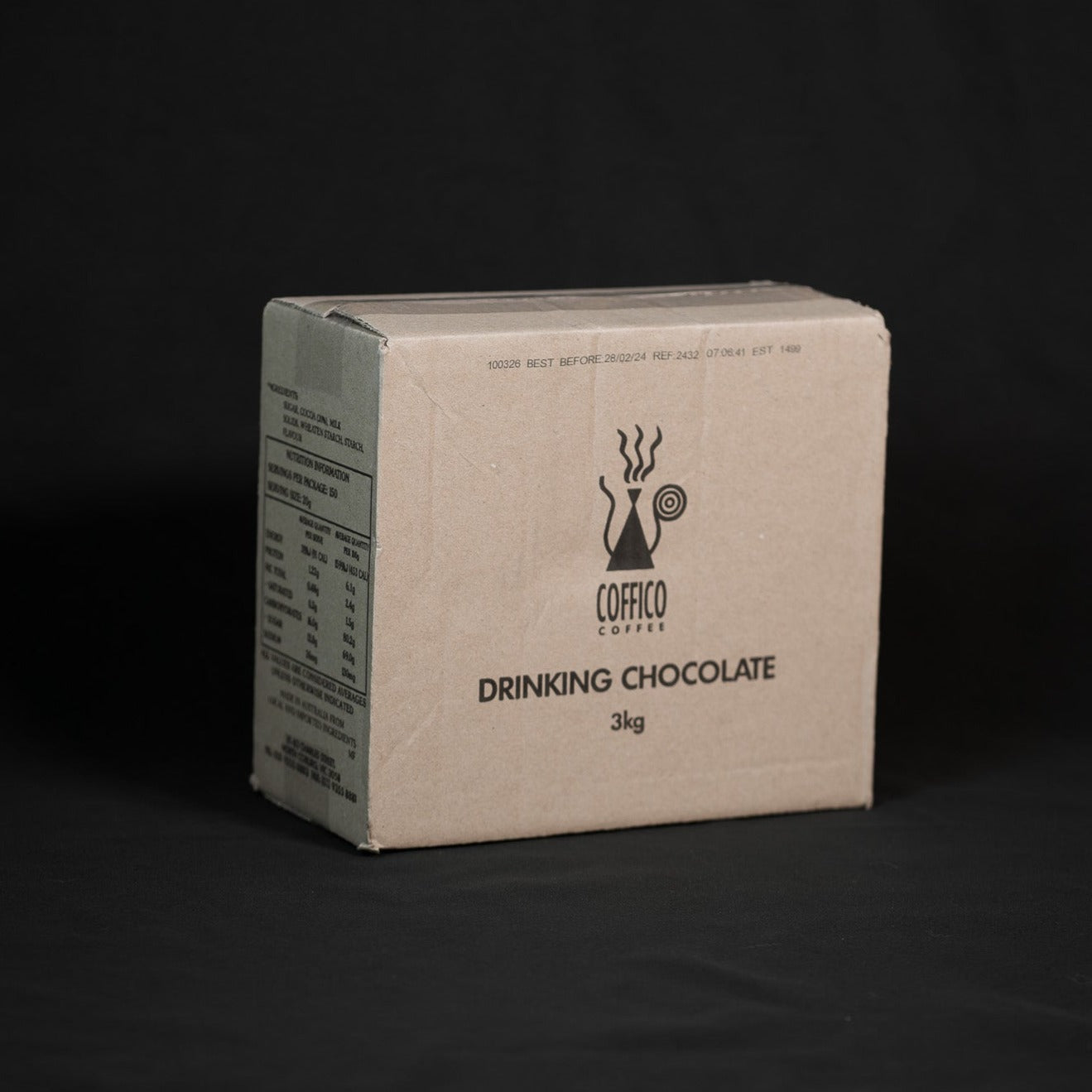 DRINKING CHOCOLATE 3KG BOX